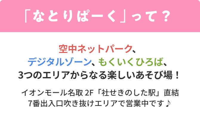 「なとりぱーく」って？